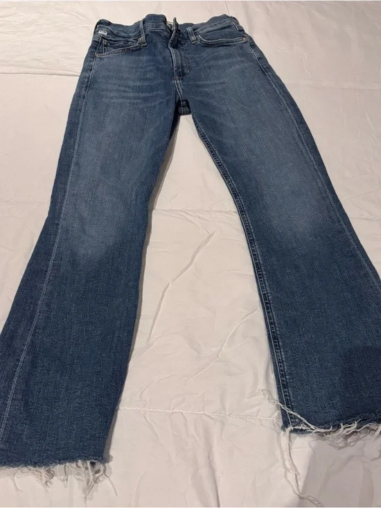 Citizens of Humanity Isola Mid-Rise Crop Bootcut Jeans size 24 - Picture 2 of 5
